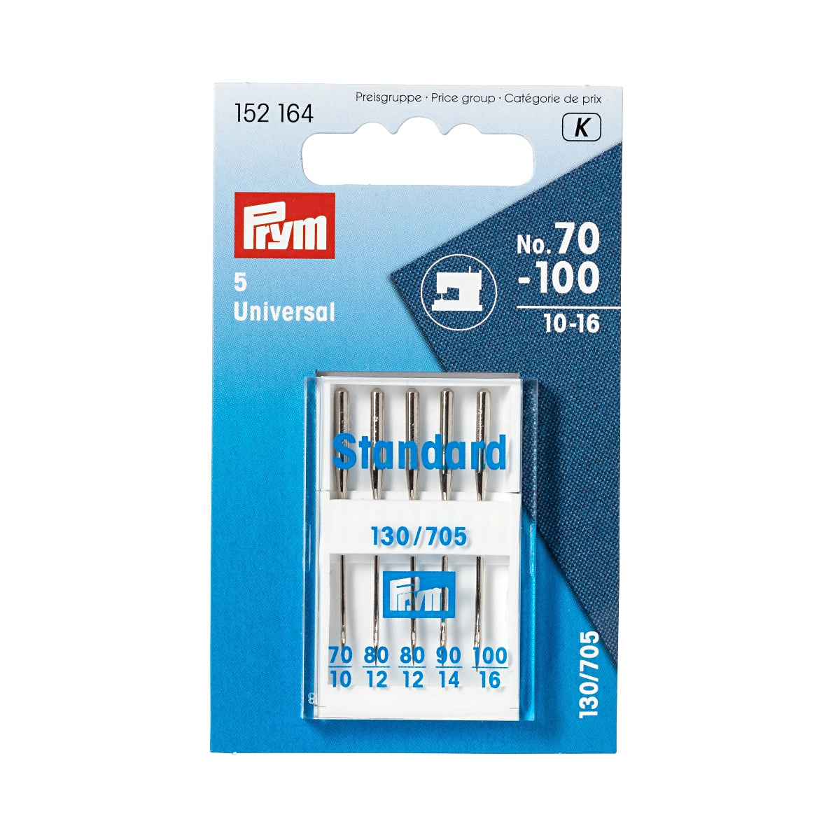 Prym Sewing Machine Needles Jeans 152470