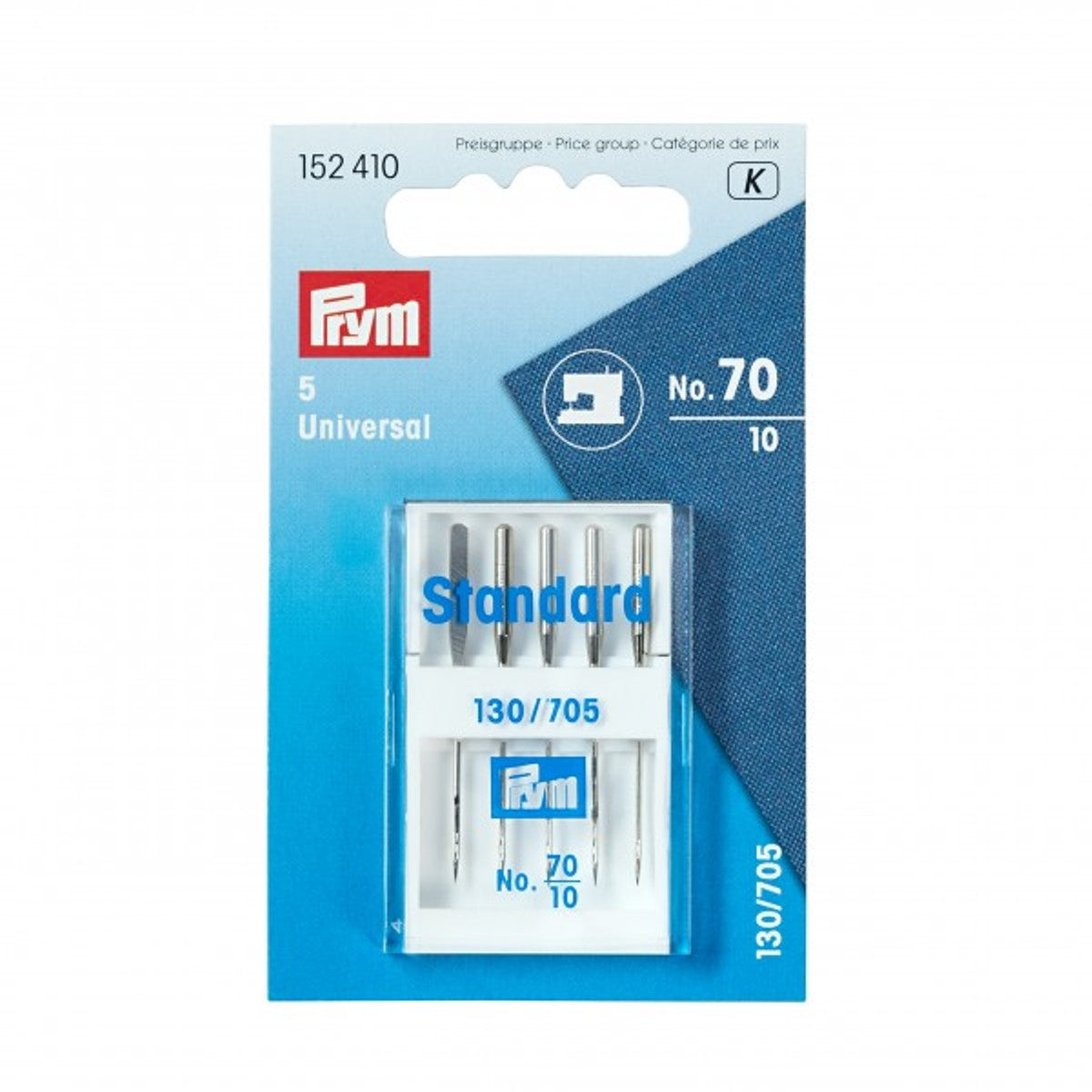 Prym Standard Sewing Machine Needles 152110