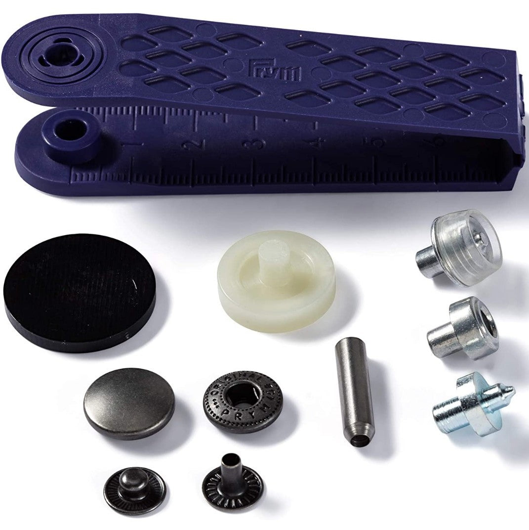 Prym Anorak Press Fasteners Pack 0F 10 Black All
