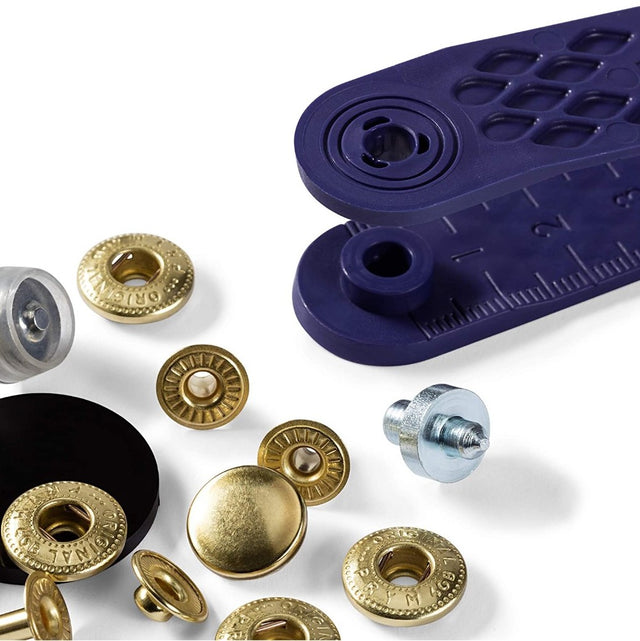 Prym Anorak Press Fasteners Pack 0F 10 Gold All