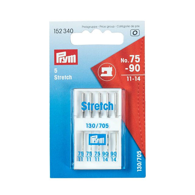 Prym Assorted Sewing Machine Needles Stretch No 75 90 11 14 152340