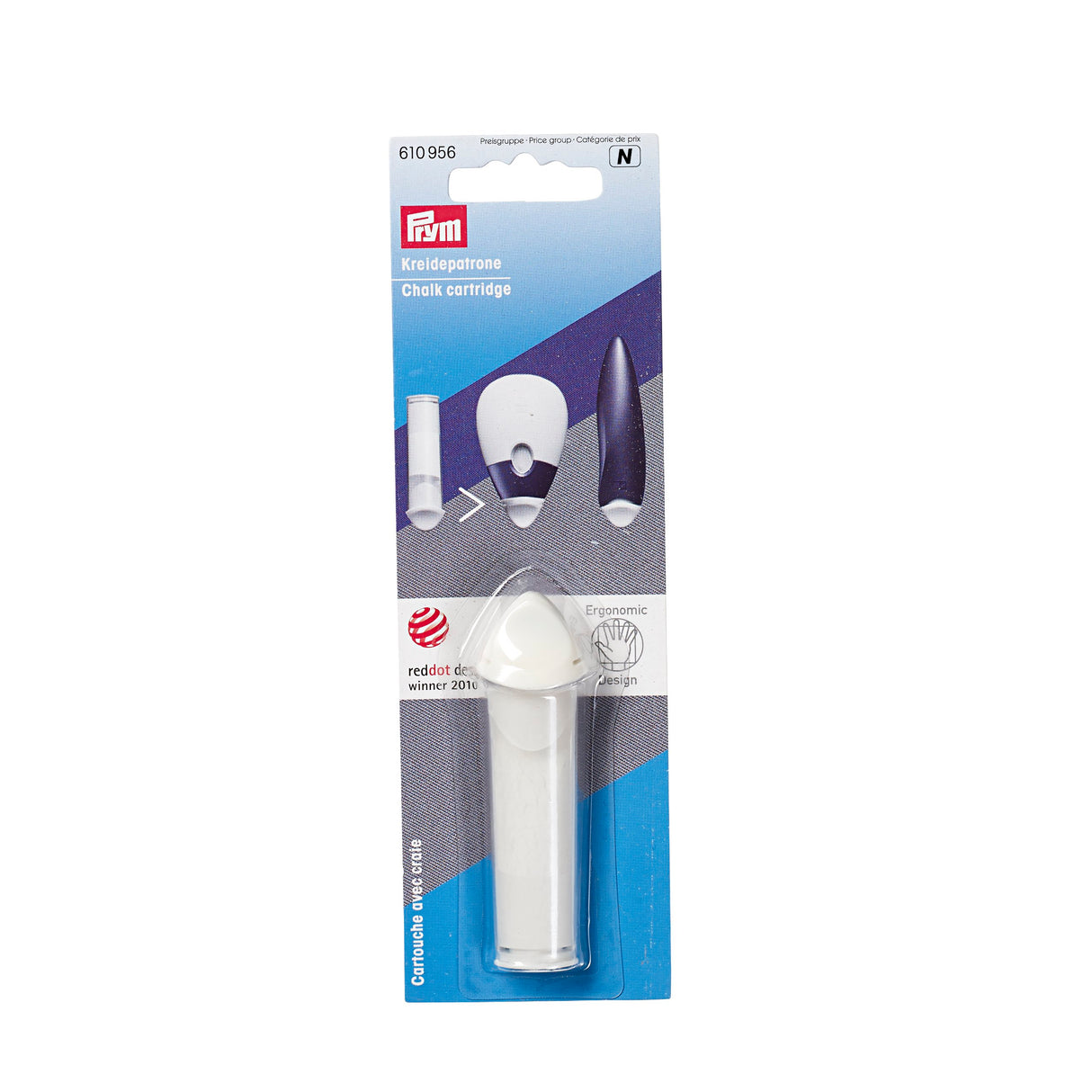 Prym Ergonomic Replacement Chalk Cartridge White 610956