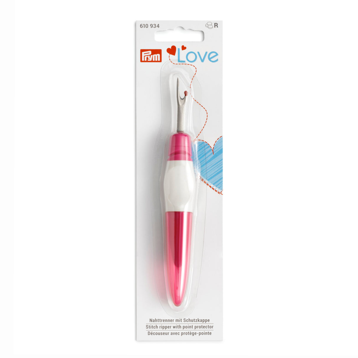 Prym Love Ergonomic Stitch Ripper Pink 610934