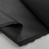 Pu Coated Outdoor Heavy Water Resistant Canvas Fabric Black Fold