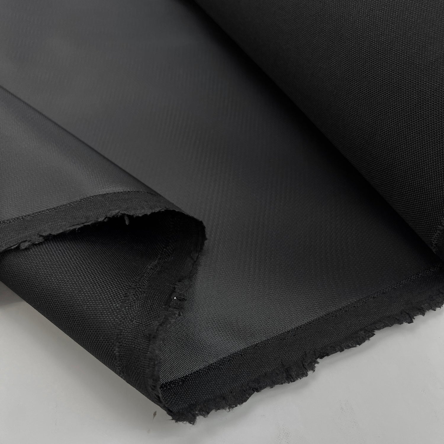 Pu Coated Outdoor Heavy Water Resistant Canvas Fabric Black Fold 7F4A1Db7 F860 449C A131 D20D1Cd93B1B
