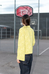 Puff pencil collared blouse cone sleeve 5