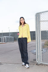 Puff pencil collared blouse cone sleeve 7