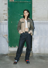 Puff pencil topstitch vest box sleeves 9