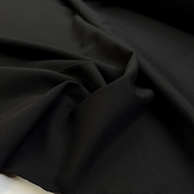 Punto Milano Black Viscose Elastane Rib Stretch Knit Trouser Fabric Cu 86D1420C 14B5 412E B06D 0Ee56806Fb56