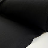 Punto Milano Black Viscose Elastane Rib Stretch Knit Trouser Fabric Roll 88C59954 0A9D 4Ba1 B5Ad 9253F70740Ef