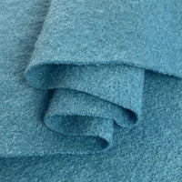 Remnant - Pure Luxury - Boiled Wool - Aqua (0.75m)