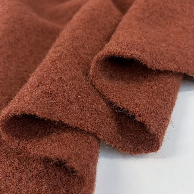 Pure Luxury Boiled Wool Autumn Fold