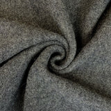 Pure Luxury Boiled Wool Metal Grey Swirl