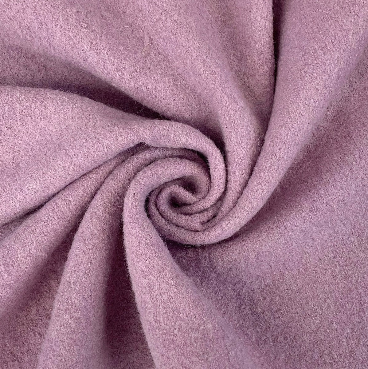 Pure Luxury Boiled Wool Violet Swirl