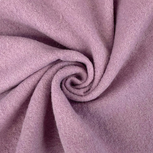 Pure Luxury Boiled Wool Violet Swirl