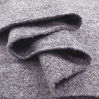 Pure Luxury - 405gsm Boiled Wool - Grey Marl