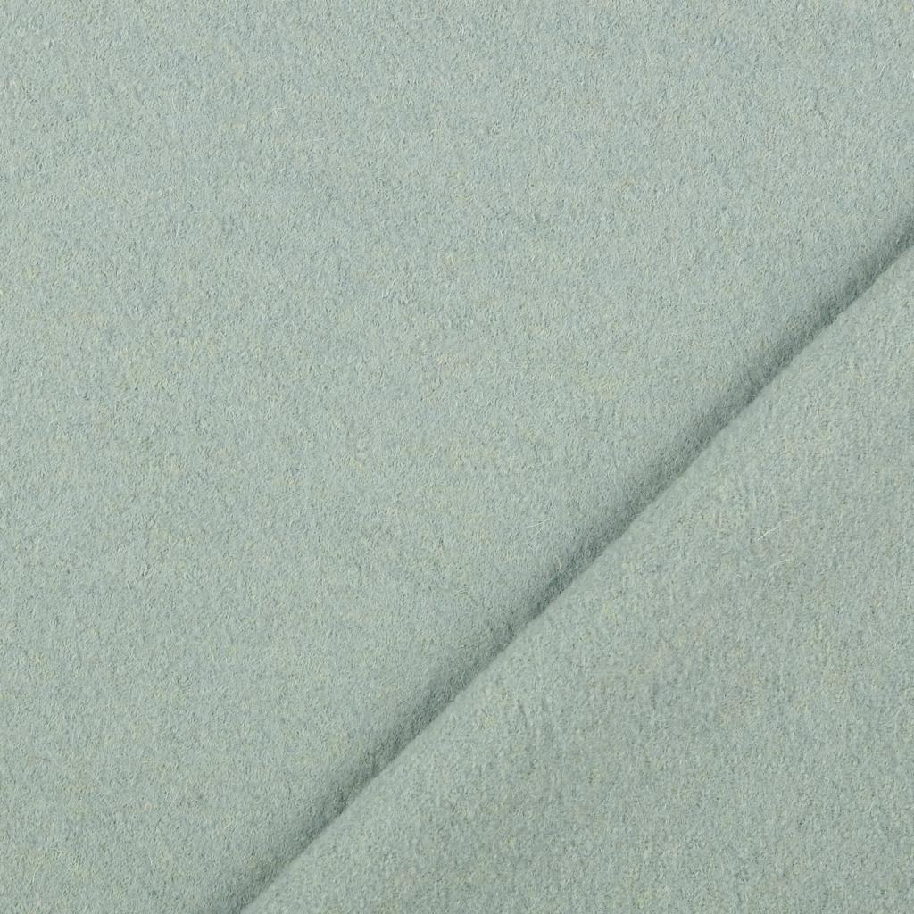 Pure Luxury Boiled Wool Fabric Sea Green 5037 Fol