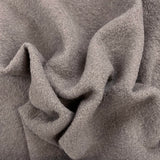 Pure Luxury Boiled Wool Fabric Taupe
