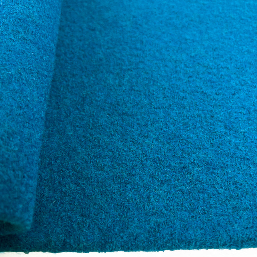 Pure Luxury Boiled Wool Light Blue Fabric Sky Blue 2