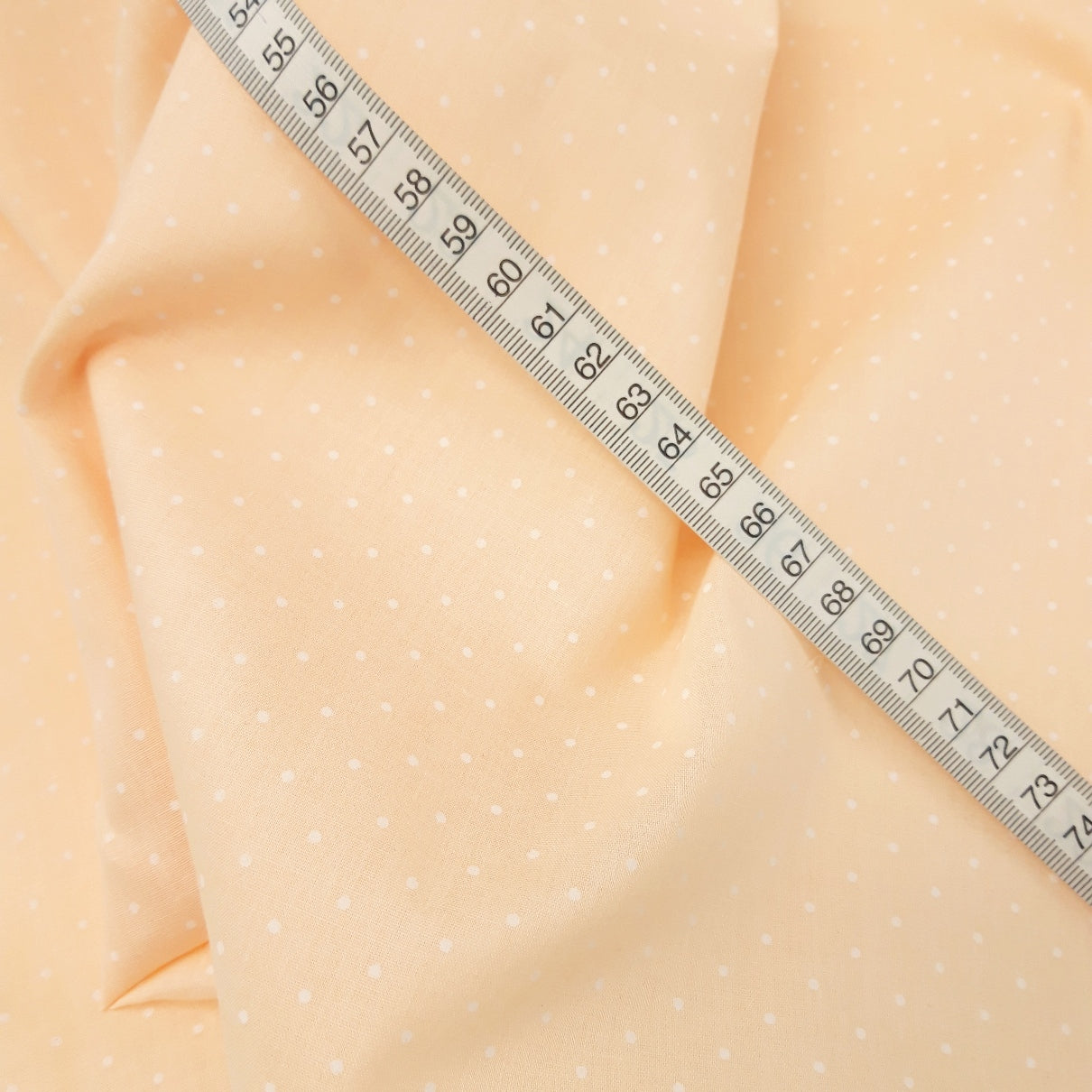 Put The Kettle On Ditto Cotton Polyester Mix Spotty Dress Craft Fabric Fabric Photo