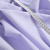 Put The Kettle On Ditto Lilac Lilac Spotty Cotton Dress Craft Fabric S