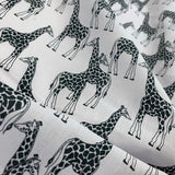 Put The Kettle On Giraffe Polycotton Dress Craft Fabric Fold