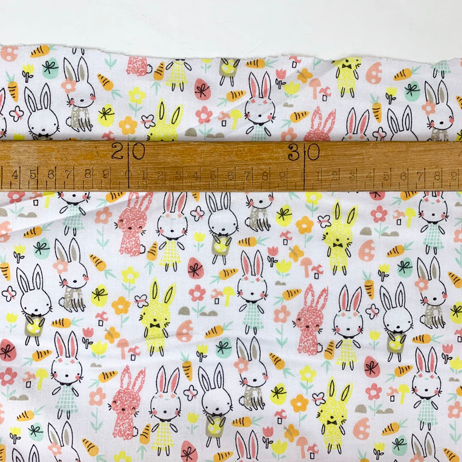 Put The Kettle On Biffy Bunny Poly Cotton Ruler