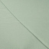 Qjutie 100% Cotton Bambino Muslin Fabric Mint Kc8191 220 Fold