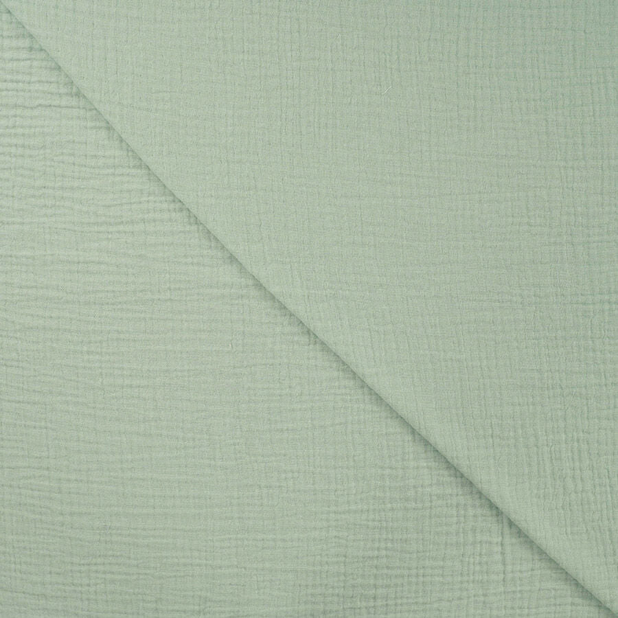 Qjutie 100% Cotton Bambino Muslin Fabric Mint Kc8191 220 Fold 050E0170 85E4 4Eb7 955F 5F79F457F340