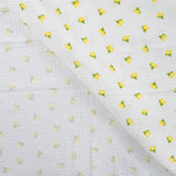 Qjutie 100% Cotton Bambino Print Dress Fabric Lemons K42032 510 Fold