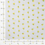 Qjutie 100% Cotton Bambino Print Dress Fabric Lemons K42032 510 Ruler