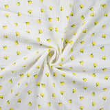 Qjutie 100% Cotton Bambino Print Dress Fabric Lemons K42032 510 Twist