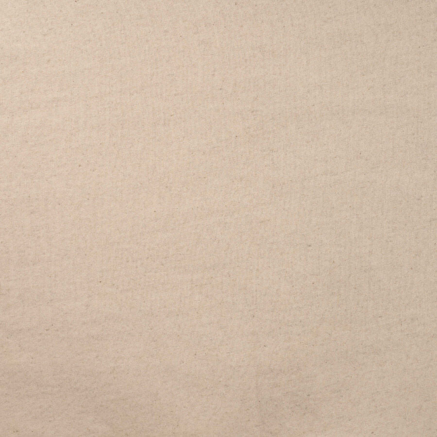 Qjutie 3 Thread Cotton Linen Mix Fleece Fabric Ecru Q11686 510
