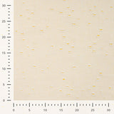 Qjutie 95  Cotton 5  Polyester Burnout Denim Fabric Yellow K48071 820 Ruler