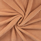 Qjutie Bamboo Cotton Polyester Mix Fabric Dusty Salmon Kc4500 320 Twist