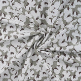 Qjutie Cotton Elastane French Terry Fabric Cotton Balls K20093 270 Twist