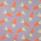 Qjutie Cotton Elastane French Terry Lilac Fabric Carrots K20095 430