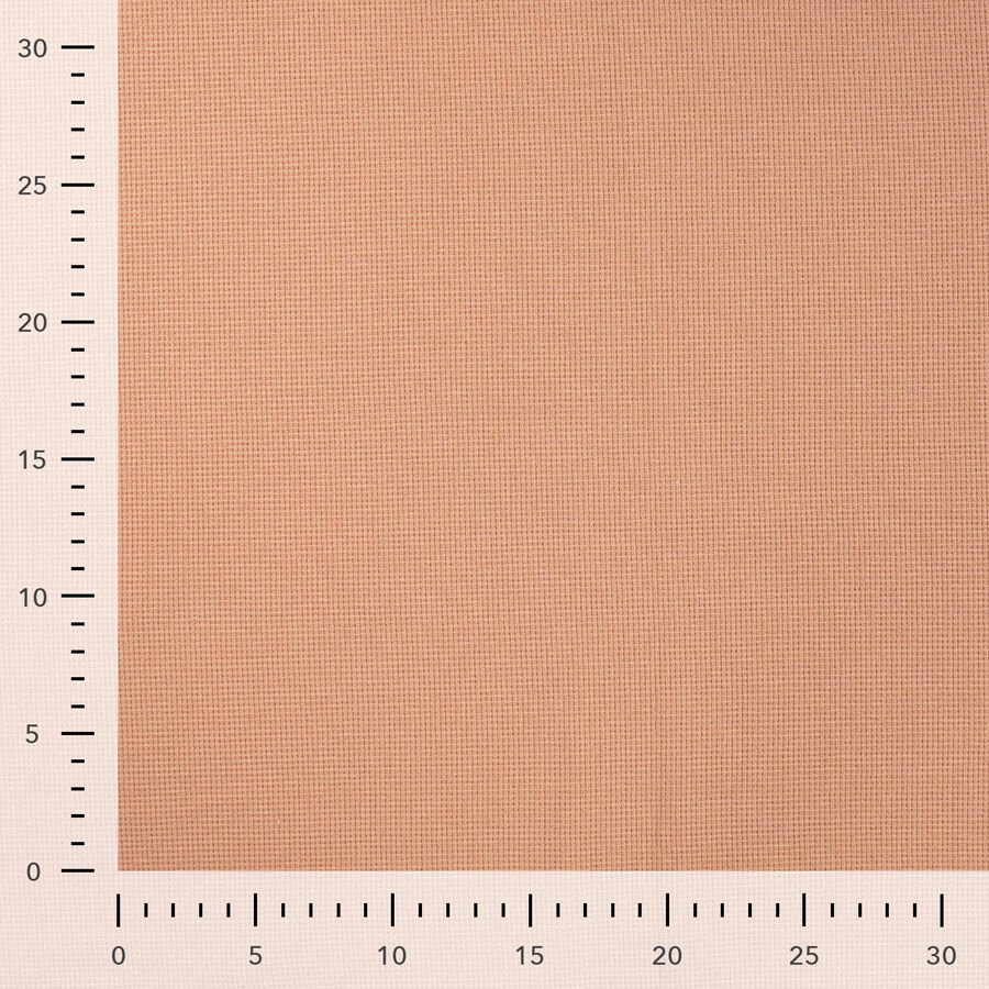 Qjutie Cotton Elastane Waffle Jersey Fabric Dusty Salmon K47049 320 Ruler