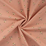 Qjutie Cotton Elastane Waffle Textured Jersey Fabric Daisy K47056 320 Twist
