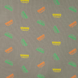 Qjutie Cotton Elastane Waffle Textured Jersey Fabric Vans K47058 270