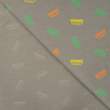 Qjutie Cotton Elastane Waffle Textured Jersey Fabric Vans K47058 270 Fold