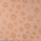 Qjutie Cotton Polyester Floral Jacquard Fabric Dusty Salmon K47053 320