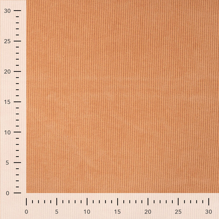 Qjutie Cotton Polyester Jersey Corduroy Fabric Dusty Salmon Rs0344 320 Ruler