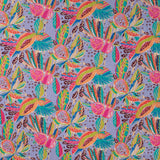 Qjutie Crinkle Cotton Polyester Elastane Jersey Fabric Multi K47061 001