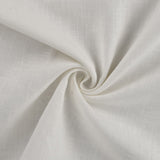 Qjutie Plain 100% Linen Dressmaking Fabric White Rs0352 500 Twist