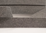 Quality Webbing Dark Grey 40mm Wide Bag Strap