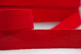 Quality Webbing Plain Red 40mm Wide Bag Strap