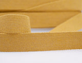 Quality Webbing Plain Yellow Gold 40mm Wide Bag