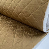 Quilted desert sand water resistant nylon british wadded coating fabric roll