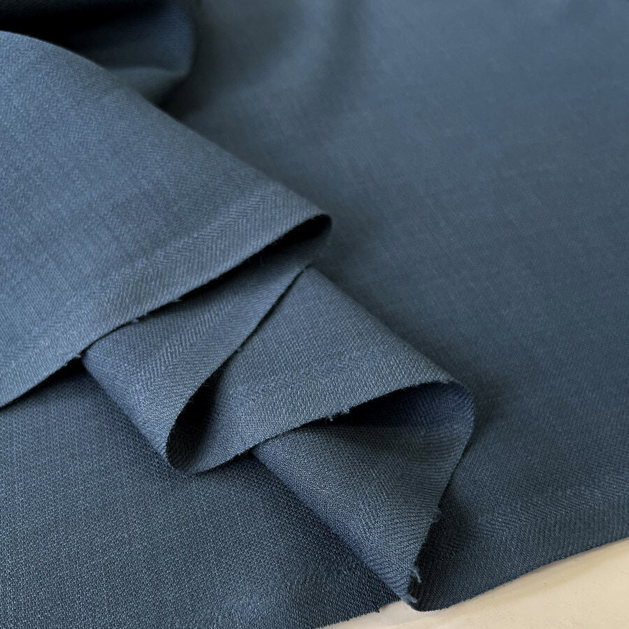 Remnant - Raymond Wool - Blue (0.9m)